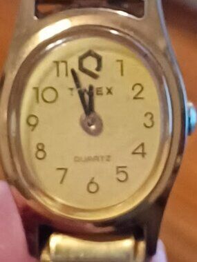 Vintage Ladies TIMEX Gold Tone Watch